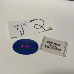 COMMON GULL PRODUCTS ステッカー