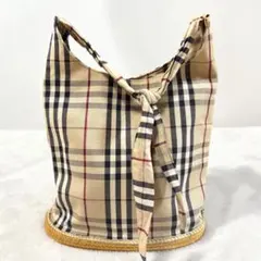 BURBERRY バーバリー ノバチェック ワンショルダーバッグ キャンバスのサムネイル