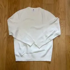 UNIQLO ウォッシャブルミラノリブクルーネックセーター