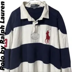 【週末限定セール】Polo by Ralph Lauren ラガーシャツ XL