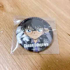 名探偵コナン　江戸川コナン　缶バッジ　黒鉄のサブマリン