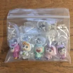 クレヨンしんちゃん　めじるしアクセサリー2　パステルカラー　全６種　コンプ