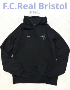 F.C.Real Bristol ロゴ　パーカー　黒Ｌのサムネイル