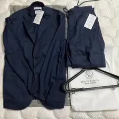 最終　新品未使用タグ付き B&Y セットアップ　TORAY ユナイテッドアローズ