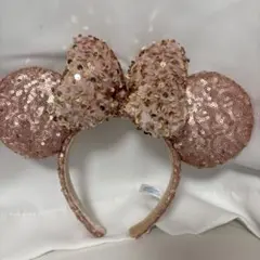 ミニーマウス スパンコールカチューシャ