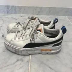 【24.5cm】PUMA プーマ メイズ レザースニーカー
