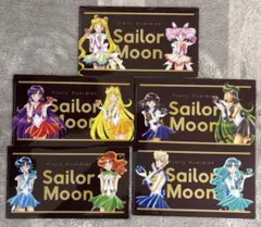 明治 セーラームーン コラボオリジナルマルチケース全5種コンプリートセット