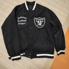 セール！希少　GU NFLコラボ　RAIDERS スタジャン ブラックのサムネイル