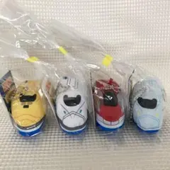 プラレール ぬいぐるみマスコット ぷち　4種セット　新幹線