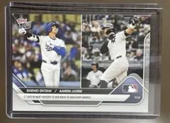 大谷翔平 /アーロン・ジャッジ 2025 Topps Now #OS-9