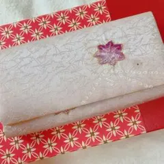 桜模様 薄いピンク 和装用バッグ