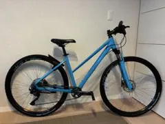 【美品】CUBE nature EXC 女性用MTB 通学仕様　前カゴ有 2026年最新】CUBE 自転車本体の人気アイテム - メルカリ