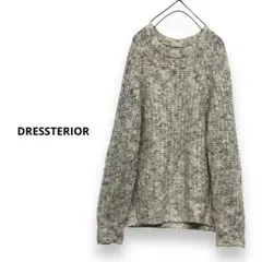 DRESSTERIOR ウールニット　コットンニット　厚手ニット　クリーニング済のサムネイル