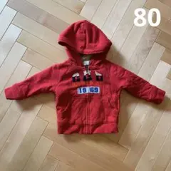 baby GAPギャップ❤️赤ボアパーカー❤️試着のみ