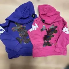 トレーナー パーカー ミッキー ミニー おそろ リンク ベビド
