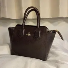 【美品】ヴィヴィアンウエストウッドブラウンショルダー2wayバッグ