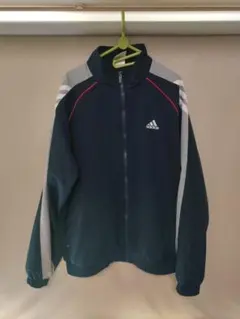 希少2004年製adidas アディダス トラックジャケット ネイビー L相当