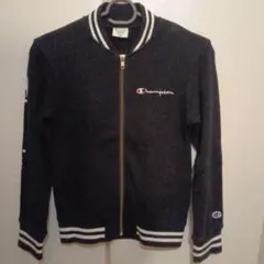 Champion ジップアップジャケット 130サイズ 黒