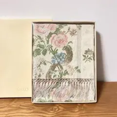 WAKO 銀座和光　刺繍　薔薇　テーブルセンター　テーブルランナー
