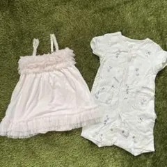 ジェラートピケ　2点セット　70〜80cm