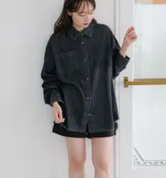 Kastane ビッグデニムシャツ デニムシャツ カスタネ