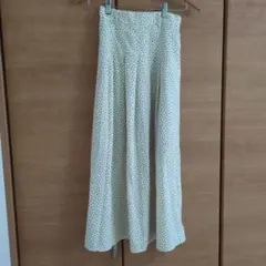 GU レディース ドットフレアスカート S
