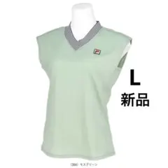 フィラ　テニス　フレンチスリーブシャツ　L【新品】レディース　ゲームシャツ