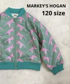 【MARKEY'S HOGAN】ピンクジャガー柄ジャンパー　120size