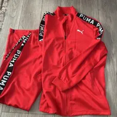 新品未使用⭐︎PUMA レッド ジャージ セット