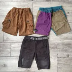 BREEZE ハーフパンツ 3枚セット 100