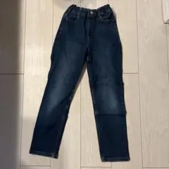 GU ストレートデニム　キッズパンツ130