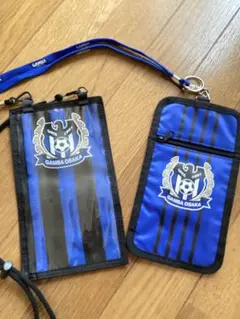 GAMBA OSAKA パスケース ストラップ付き