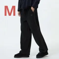 UNIQLO needles フリースワイドパンツ ブラック mサイズ