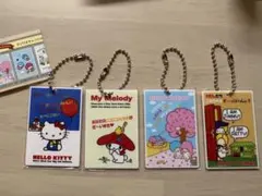 サンリオキャラクターズ　ポストカードチャーム　 4個セット