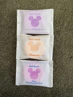 東京ディズニーリゾート ホテル バスボム 3種セットのサムネイル