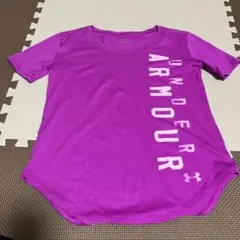 UNDER ARMOUR パープル Tシャツ