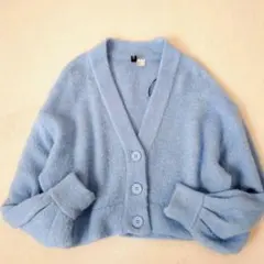 ディバイデッドH&M◇ふわもこカーデガン 韓国 フェアリーコア Y2K Sのサムネイル