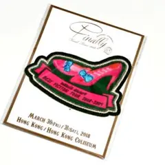 安室奈美恵Finallyライブ 札幌限定 刺繍ワッペンシール 記念 新品