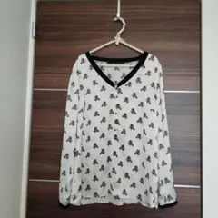 ZARA BASIC ゼブラ柄 長袖シャツ