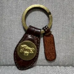 IL BISONTE イルビゾンテ レザー キーホルダー キーリング