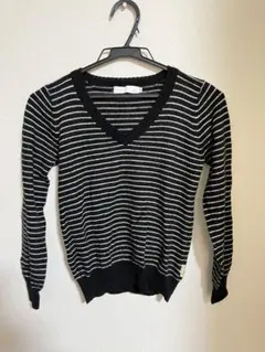 【earth music&ecology】 ニット レディース ボーダー