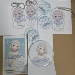 リーリヤ　アクスタ　アクキー　缶バッジ　カード　学マス　スイパラ