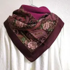 Georges Rech ペイズリー柄ストール