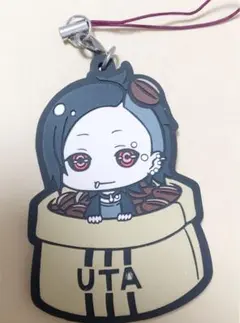 東京喰種  ウタ  たべカワシリーズ  ラバーストラップ