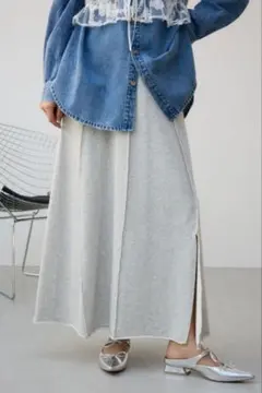 AZUL BY MOUSSY スカート ビンテージライクウラケスカート