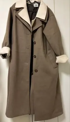 CANDY BOUTIQUE レザートレンチコート ロング グレー】 - メルカリ