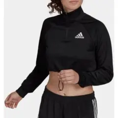 ◉海外購入◉ adidas テニスウエア 長袖Tシャツ(シュラグ) Mサイズ