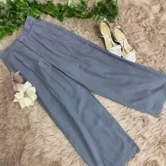 a291「美品」　lowrys　fam　カジュアルパンツ　オシャレ　上品　可愛い