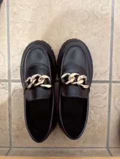 GRL チェーン ローファー 厚底 24cm