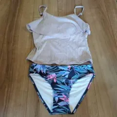 ROXY フリル付きセパレート水着セット　150